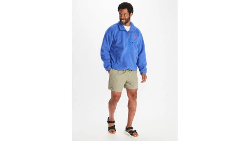 Marmot 94 E.C.O. Recycled Fleece - Men's -Marmot Camping Shop opplanet marmot 94 e c o recycled fleece mens trail blue victory red small m14196 21743 s av 1