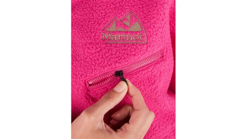 Marmot 94 E.C.O. Recycled Fleece - Women's -Marmot Camping Shop opplanet marmot 94 e c o recycled fleece womens fuchsia red vetiver small m14197 21721 s av 3