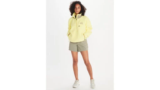 Marmot 94 E.C.O. Recycled Fleece - Women's -Marmot Camping Shop opplanet marmot 94 e c o recycled fleece womens light yellow vetiver small m14197 21730 s av 1