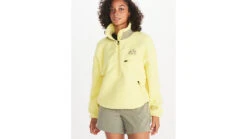 Marmot 94 E.C.O. Recycled Fleece - Women's -Marmot Camping Shop opplanet marmot 94 e c o recycled fleece womens light yellow vetiver small m14197 21730 s av 2