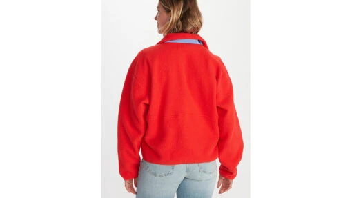 Marmot 94 E.C.O. Recycled Fleece - Women's -Marmot Camping Shop opplanet marmot 94 e c o recycled fleece womens victory red getaway blue small m14197 21749 s av 2