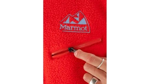 Marmot 94 E.C.O. Recycled Fleece - Women's -Marmot Camping Shop opplanet marmot 94 e c o recycled fleece womens victory red getaway blue small m14197 21749 s av 3