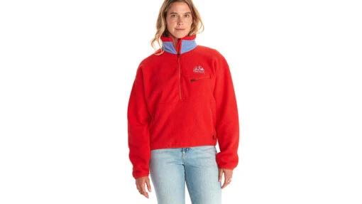 Marmot 94 E.C.O. Recycled Fleece - Women's -Marmot Camping Shop opplanet marmot 94 e c o recycled fleece womens victory red getaway blue small m14197 21749 s main