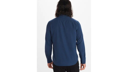 Marmot Aerobora Long Sleeve Top - Men's -Marmot Camping Shop opplanet marmot aerobora long sleeve top mens arctic navy small m14089 2975 s av 1