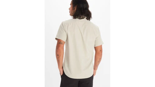 Marmot Aerobora Short Sleeve Top - Men's -Marmot Camping Shop opplanet marmot aerobora short sleeve top mens sandbar small m14116 7829 s av 1