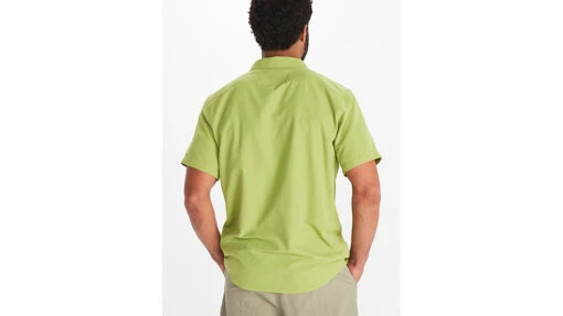 Marmot Aerobora Short Sleeve Top - Men's -Marmot Camping Shop opplanet marmot aerobora short sleeve top mens spinach green small m14116 21539 s av 1