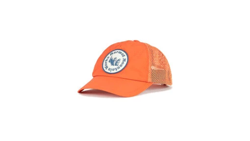 Marmot Alpine Soft Mesh Trucker Hat -Marmot Camping Shop opplanet marmot alpine soft mesh trucker hat orange pepper small medium m14315 21524 s m main