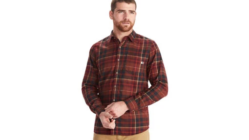 Marmot Anderson Lightweight Flannel - Men's -Marmot Camping Shop opplanet marmot anderson lightweight flannel mens port royal 2xl m13559 6257 xxl main