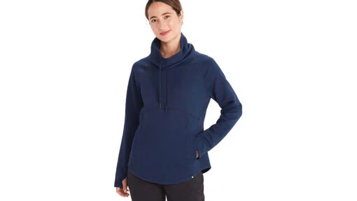 Marmot Annie Long Sleeve Pullover - Women's -Marmot Camping Shop opplanet marmot annie long sleeve pullover womens arctic navy xs m12627 2975 xs main