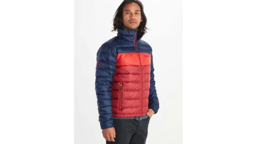 Marmot Ares Jacket - Men's -Marmot Camping Shop opplanet marmot ares jacket mens arctic navy victory red small 71260 3160 s av 1