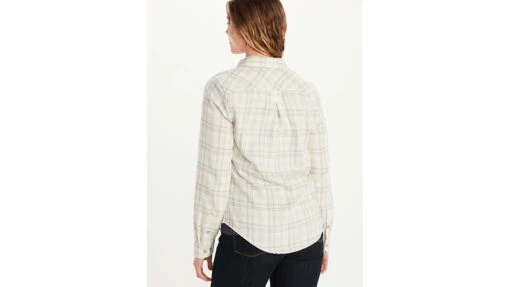 Marmot Bridget Midweight Long Sleeve Flannel - Women's -Marmot Camping Shop opplanet marmot bridget midweight long sleeve flannel womens papyrus small 47180 7395 s av 1