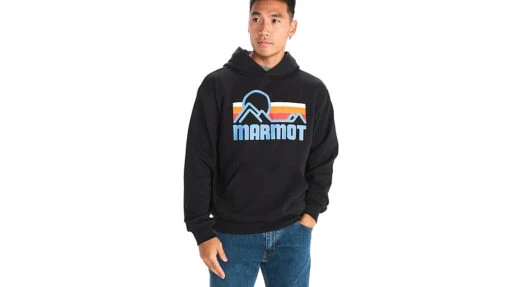 Marmot Coastal Hoody - Mens -Marmot Camping Shop opplanet marmot coastal hoody mens black small m14258 001 s main