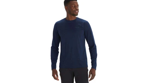 Marmot Crossover Long Sleeve - Men's -Marmot Camping Shop opplanet marmot crossover long sleeve mens arctic navy 2xl m12577 2975 xxl main