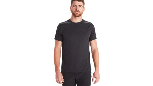 Marmot Crossover Short Sleeve T-Shirt - Men's -Marmot Camping Shop opplanet marmot crossover short sleeve t shirt mens black xxl m12578 001 xxl main