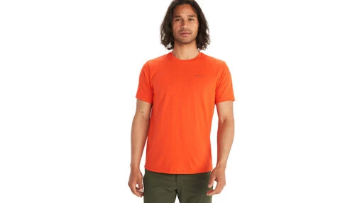 Marmot Crossover Short Sleeve T-Shirt - Men's -Marmot Camping Shop opplanet marmot crossover short sleeve t shirt mens red sun xl m12578 5972 xl main