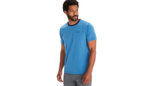 Marmot Crossover Short Sleeve T-Shirt - Men's -Marmot Camping Shop opplanet marmot crossover short sleeve t shirt mens varsity blue xl m12578 3488 xl main