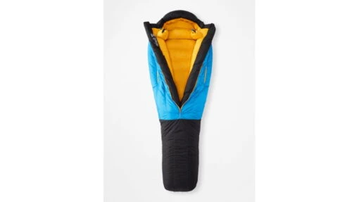 Marmot CWM Sleeping Bags - Men's -Marmot Camping Shop opplanet marmot cwm sleeping bags mens clear blue black center zip long 37050 3567 cz av 1