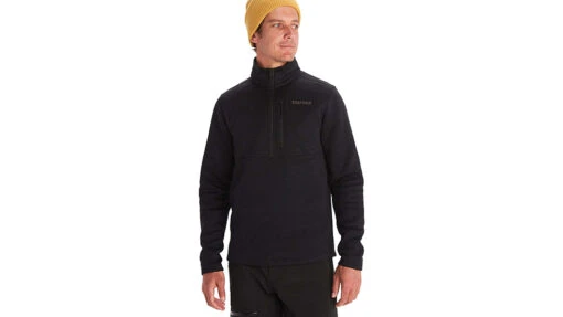 Marmot Drop Line 1/2 Zip - Men's -Marmot Camping Shop opplanet marmot drop line 1 2 zip mens black 2xl m13193 001 xxl main