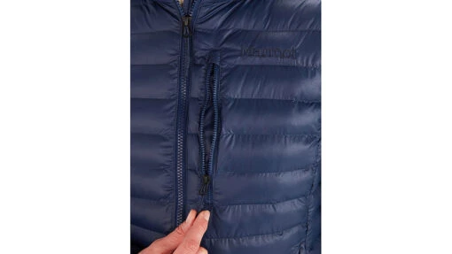 Marmot Echo Featherless Long Jacket - Women's -Marmot Camping Shop opplanet marmot echo featherless long jacket womens arctic navy shiny extra small m13215 20952 xs av 3