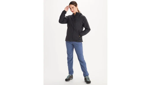 Marmot Ether DriClime Hoody - Women's -Marmot Camping Shop opplanet marmot ether driclime hoody womens black extra small m12391 001 xs av 2