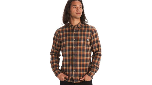 Marmot Fairfax Midweight Flannel - Men's -Marmot Camping Shop opplanet marmot fairfax midweight flannel mens copper 2xl m13561 7160 xxl main