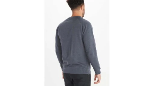 Marmot Forest Crew Neck Sweatshirt - Men's -Marmot Camping Shop opplanet marmot forest crew neck sweatshirt mens grey heather extra large m11741 007 xl av 1