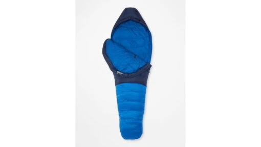 Marmot Helium 15 Sleeping Bag, Short -Marmot Camping Shop opplanet marmot helium 15 sleeping bag short arctic navy dark azure left zipper m14414 19621 lz av 1