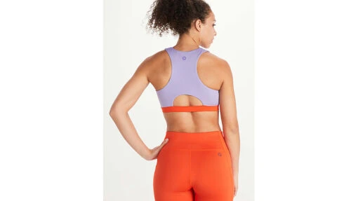 Marmot Leda Sports Bra - Women's -Marmot Camping Shop opplanet marmot leda sports bra womens paisley purple red sun xs m12625 19581 xs av 1