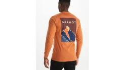 Marmot Mountain Tee Long Sleeve - Men's -Marmot Camping Shop opplanet marmot mountain tee long sleeve mens copper 2xl m13268 7160 xxl av 1