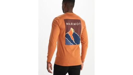 Marmot Mountain Tee Long Sleeve - Men's -Marmot Camping Shop opplanet marmot mountain tee long sleeve mens copper 2xl m13268 7160 xxl av 1