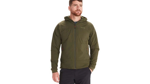 Marmot Novus LT Hybrid Hoody - Men's -Marmot Camping Shop opplanet marmot novus lt hybrid hoody mens foliage xl m12356 19170 xl main