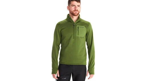 Marmot Olden Polartec 1/2 Zip - Men's -Marmot Camping Shop opplanet marmot olden polartec 1 2 zip mens foliage x large 12050 19170 xl main