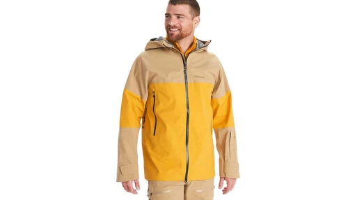 Marmot Orion GORE-TEX Jacket - Men's -Marmot Camping Shop opplanet marmot orion gore tex jacket mens shetland yellow gold 2xl m13113 20696 xxl main