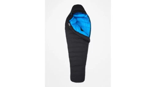 Marmot Paiju 10 Long -Marmot Camping Shop opplanet marmot paiju 10 sleeping bag black clear blue left zipper 901114 571 lz av 1 1