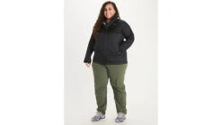 Marmot PreCip Eco Jacket - Women's -Marmot Camping Shop opplanet marmot precip eco jacket womens black 3x 46160 001 3x av 2