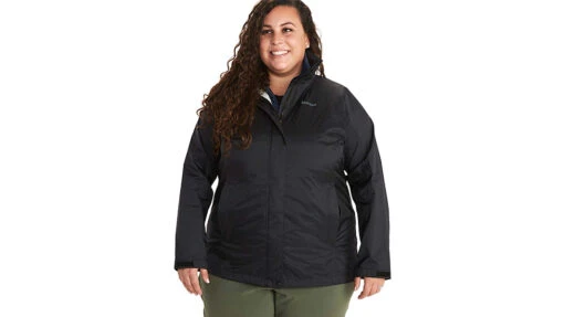 Marmot PreCip Eco Jacket - Women's -Marmot Camping Shop opplanet marmot precip eco jacket womens black 3x 46160 001 3x main