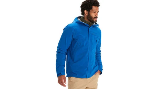 Marmot PreCip Eco Pro Jacket - Men's -Marmot Camping Shop opplanet marmot precip eco pro jacket mens dark azure 2xl 14500 2059 xxl main