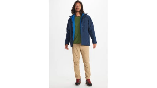 Marmot Ramble Component Jacket - Men's -Marmot Camping Shop opplanet marmot ramble component jacket mens arctic navy 2xl m13166 2975 xxl av 3