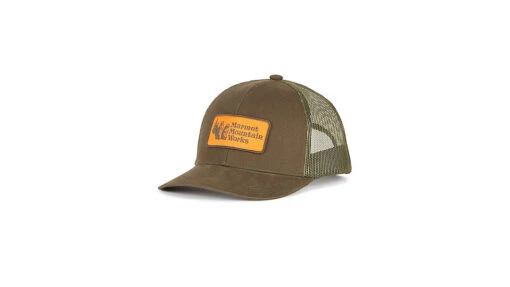 Marmot Retro Trucker Hat -Marmot Camping Shop opplanet marmot retro trucker hat nori one size m14313 4859 one main