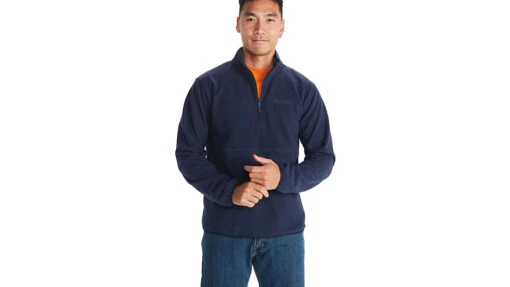 Marmot Rocklin 1/2 Zip - Men's -Marmot Camping Shop opplanet marmot rocklin 1 2 zip mens arctic navy 2xl m12650 2975 xxl main