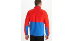 Marmot Rocklin 1/2 Zip - Men's -Marmot Camping Shop opplanet marmot rocklin 1 2 zip mens victory red trail blue small m12650 21750 s av 1