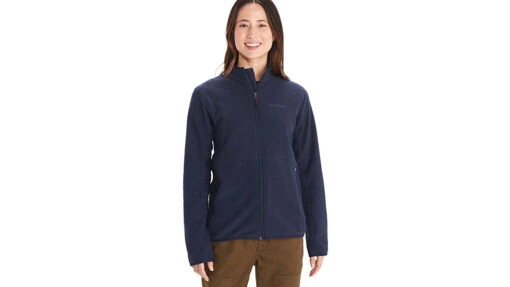 Marmot Rocklin Full Zip Jacket - Women's -Marmot Camping Shop opplanet marmot rocklin full zip jacket womens arctic navy extra small m12402 2975 xs main