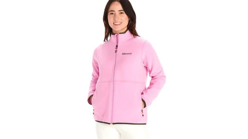 Marmot Rocklin Full Zip Jacket - Women's -Marmot Camping Shop opplanet marmot rocklin full zip jacket womens wild orchid small m12402 21497 s main