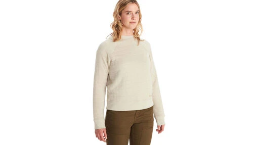 Marmot Roice Crew - Women's -Marmot Camping Shop opplanet marmot roice crew womens sandbar extra small m13288 7829 xs main