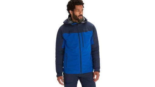 Marmot ROM GORE-TEX Infinium Hoody - Men's -Marmot Camping Shop opplanet marmot rom gore tex infinium hoody mens dark azure arctic navy 2xl m12360 19593 xxl main