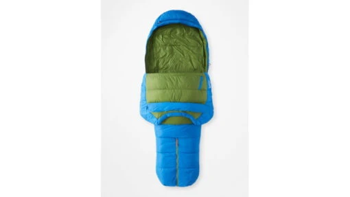 Marmot Sawtooth Sleeping Bags - Men's -Marmot Camping Shop opplanet marmot sawtooth sleeping bags mens dark azure foliage dual zip extra wide m12788 19625 dz av 2