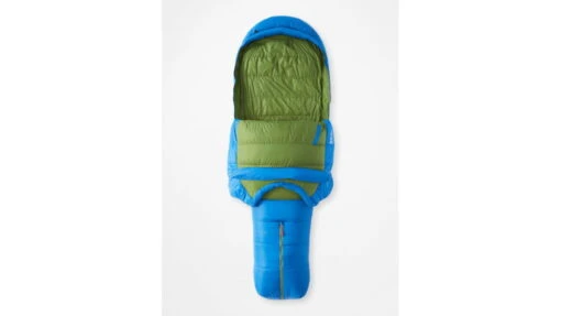 Marmot Sawtooth Sleeping Bags - Men's -Marmot Camping Shop opplanet marmot sawtooth sleeping bags mens dark azure foliage dual zip long m12787 19625 dz av 2