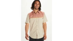 Marmot Syrocco Short Sleeve Shirt - Mens -Marmot Camping Shop opplanet marmot syrocco short sleeve shirt mens picante sandbar x large 42170 19650 xl av 1