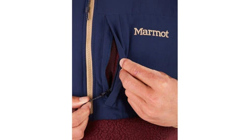 Marmot Wiley Polartec 1/2 Zip - Men's -Marmot Camping Shop opplanet marmot wiley polartec 1 2 zip mens arctic navy port royal 2xl m13191 20736 xxl av 4