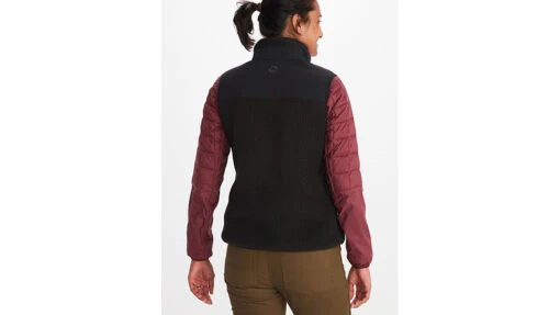 Marmot Wiley Polartec Vest - Women's -Marmot Camping Shop opplanet marmot wiley polartec vest womens black extra small m13189 001 xs av 1